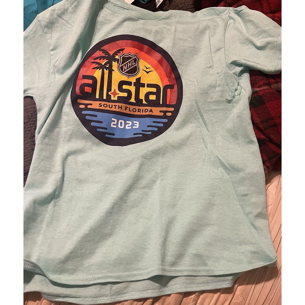 NHL All Star Game Short Sleeve T-Shirt South Florida Youth Large! NW!!